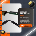 Kit 2 Emendas P/ Junção Articulada Trilhos Magnético 15cm