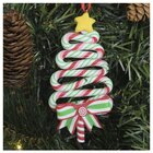 Kit 2 Enfeite Pendente Para Árvore De Natal Pinheirinho 13,5cm