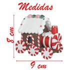 Kit 2 Enfeites Pendentes Para Árvore De Natal Trem Iluminado