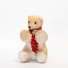 Kit 2 Enfeites Urso Pendente Decoração Natal Em Isopor 18cm