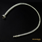 Kit 2 Engate Flexível 70cm Aço Inox Para Torneira Monocomando