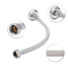 Kit 2 Engates Mangueira Flexível Trançado Aço Inox 40cm Par