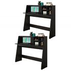 Kit 2 Escrivaninha Idealle C05 Mpozenato Preto