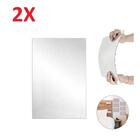 Kit 2 Espelho Adesivo Acrilico Espelhado Retangular 20x30cm D