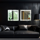 Kit 2 Espelho Quadrado Jateado Com Led 70x70 Lapidado Frio