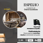 Kit 2 Espelho Redondo Com Led 80x80 Cm Neutro