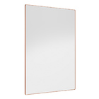 Kit 2 Espelhos Decorativos Retangular Liss 90x60cm Moldura Em