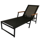 Kit 2 Espreguiçadeira Em Alumínio E Tela Sling Modelo Zurick