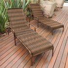 Kit 2 Espreguiçadeiras Área Externa, Catar Fibra Sintética Ar