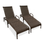 Kit 2 Espreguiçadeiras Área Externa, Catar Fibra Sintética Ma