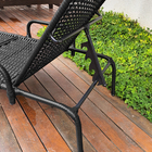 Kit 2 Espreguiçadeiras Área Externa, Catar Fibra Sintética Pr