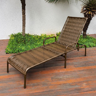 Kit 2 Espreguiçadeiras/cadeira Catar + Mesa De Centro Argila