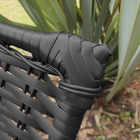 Kit 2 Espreguiçadeiras Desmontável Elegance Reclinável Preto