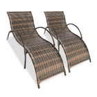 Kit 2 Espreguiçadeiras Piscina Fibra Sintética Copacabana Arg