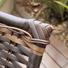 Kit 2 Espreguiçadeiras Piscina Reclinável Alumínio Fibra Sint