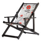 Kit 2 Espreguiçadeiras Preguiçosa Dobrável Envernizada Black