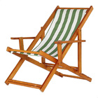 Kit 2 Espreguiçadeiras Preguiçosa Dobrável Envernizada Mel Em