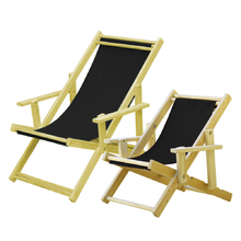 Kit 2 Espreguiçadeiras Preguiçosa Dobrável Madeira Maciça Adu