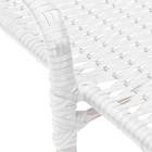 Kit 2 Espreguiçadeiras Reclinável Alumínio Madrid Branca