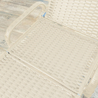 Kit 2 Espreguiçadeiras Reclinável Alumínio Madrid Fendi Com M