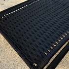 Kit 2 Espreguiçadeiras Reclinável Elegance Preta