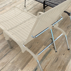 Kit 2 Espreguiçadeiras Reguláveis Madrid P/ Piscina E Jardim