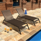 Kit 2 Espreguiçadeiras Tela Sling Future Cobre