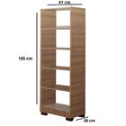 Kit 2 Estante Livros Mesa Escrivaninha Onix Mel Com Porta