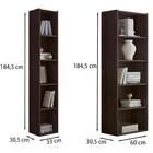 Kit 2 Estantes Livreiro Janaina E Luiza Reajl Moveis