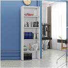 Kit 2 Estantes Livreiro Multiuso 4 Prateleiras Luiza Branco -