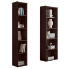 Kit 2 Estantes Livreiro Organizador Multiuso Workspace 5 Nich