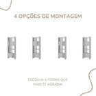 Kit 2 Estantes Livreiros Para Escritório E Home Office Arbos