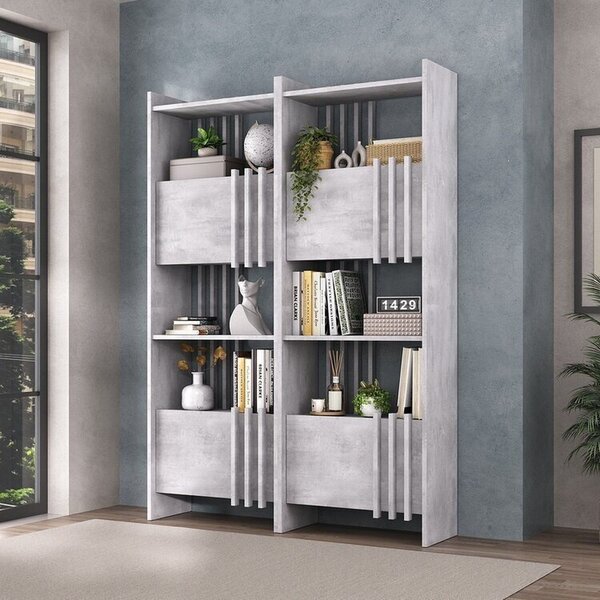 Kit 2 Estantes Livreiros Para Escritório E Home Office Arbos