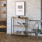 Kit 2 Estantes Multiuso Escritório Industrial 3 Prateleiras A