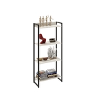 Kit 2 Estantes Multiuso Escritório Industrial 4 Prateleiras A