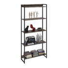 Kit 2 Estantes Multiuso Industrial 5 Prateleiras Areta 186x80