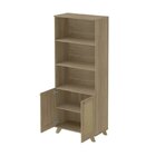 Kit 2 Estantes Multiuso Para Livros E Decoração Palinha 140cm