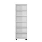 Kit 2 Estantes Para Livros 5 Prateleiras 188cmx121m Office Br