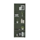 Kit 2 Estantes Para Livros Com 5 Prateleiras 120cmx60cm Menta