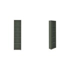 Kit 2 Estantes Para Livros Com 5 Prateleiras 120cmx60cm Menta