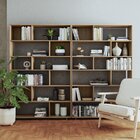 Kit 2 Estantes Para Livros Euforia Yescasa Lamina Mel Em Mdp