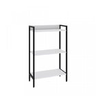 Kit 2 Estantes Para Livros Industrial 3 Prateleiras 104cmx60c