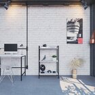 Kit 2 Estantes Para Livros Industrial 3 Prateleiras 104cmx60c