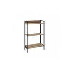 Kit 2 Estantes Para Livros Industrial 3 Prateleiras 104cmx60c