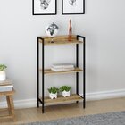 Kit 2 Estantes Para Livros Industrial 3 Prateleiras 104cmx60c