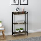 Kit 2 Estantes Para Livros Industrial 3 Prateleiras 104cmx60c