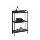 Kit 2 Estantes Para Livros Industrial 3 Prateleiras 104cmx60c