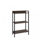 Kit 2 Estantes Para Livros Industrial 3 Prateleiras 104cmx60c