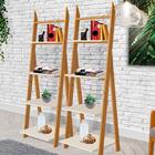 Kit 2 Estantes Para Sala Prateleiras 206x Tebar