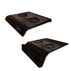 Kit 2 Esteira Bandeja Para Braço De Sofá Suporte Porta Copo E